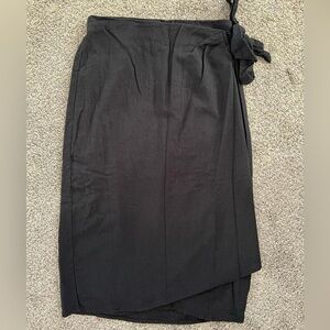 Able Opal Wrap Midi Skirt - Small